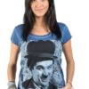 Charlie Chaplin par Michael Edery artiste pop art