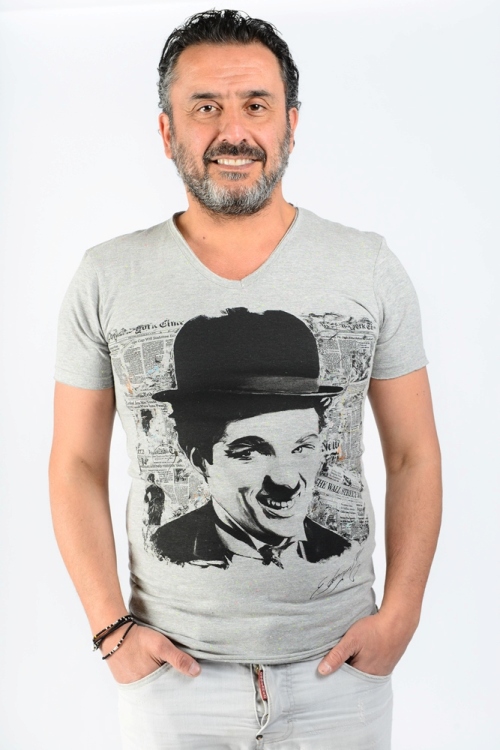Charlie Chaplin par Michael Edery artiste pop art
