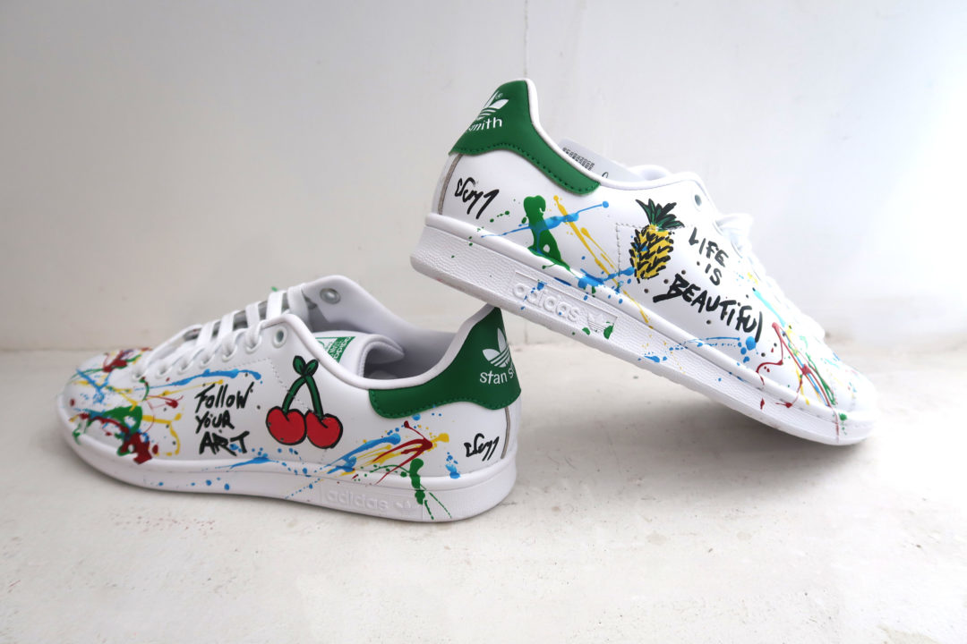 stan smith customisées disney